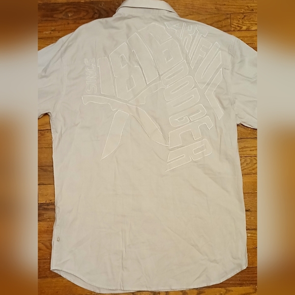 Artful Dodger Men's Embroidered Back Button Down Shirt Size 3XL - Picture 4 of 9